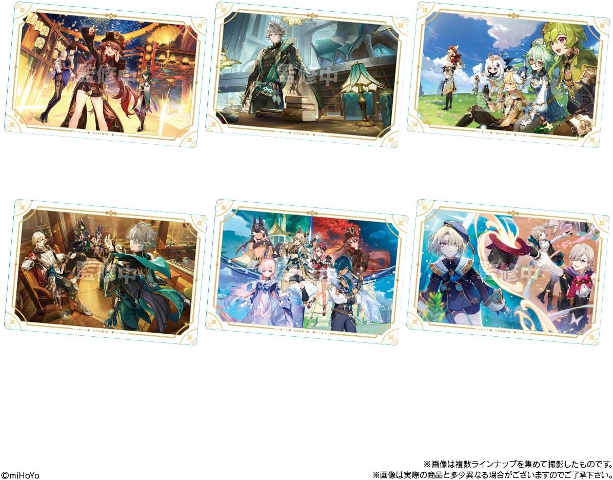 BANDAI Japan Seal Wafer - GENSHIN IMPACT (SPECIFIC CARD | NO WAFER)