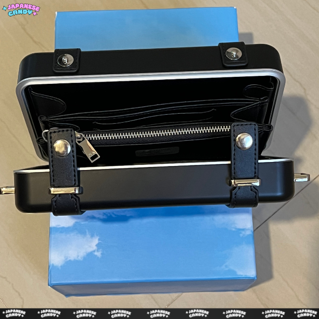 CD x R I M O W A Classic Black Personal Clutch On Strap