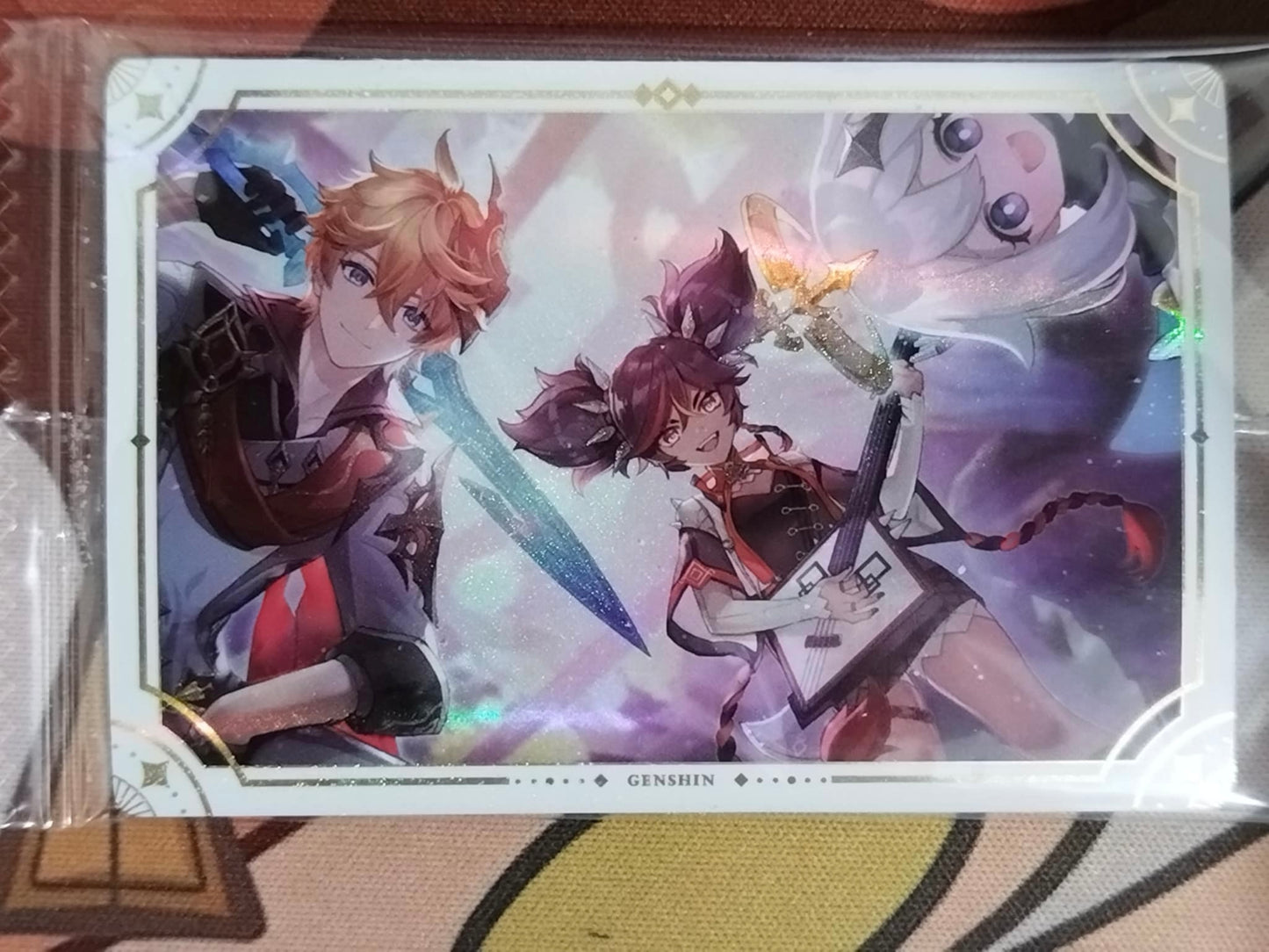 BANDAI Japan Seal Wafer - GENSHIN IMPACT (SPECIFIC CARD | NO WAFER)
