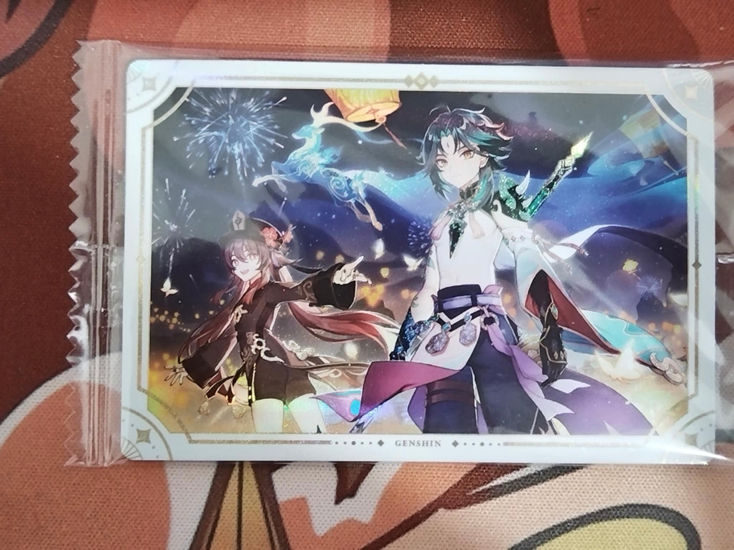 BANDAI Japan Seal Wafer - GENSHIN IMPACT (SPECIFIC CARD | NO WAFER)