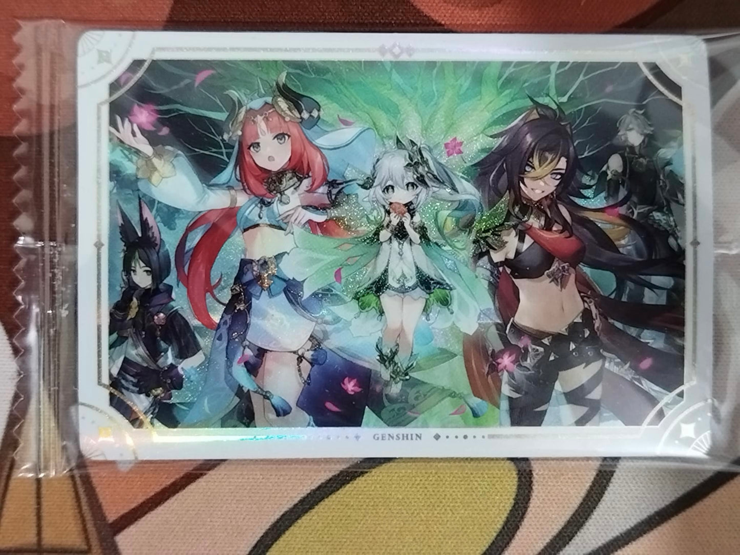BANDAI Japan Seal Wafer - GENSHIN IMPACT (SPECIFIC CARD | NO WAFER)