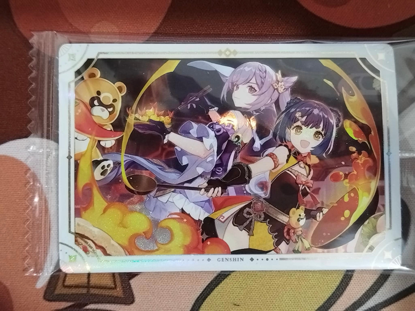 BANDAI Japan Seal Wafer - GENSHIN IMPACT (SPECIFIC CARD | NO WAFER)