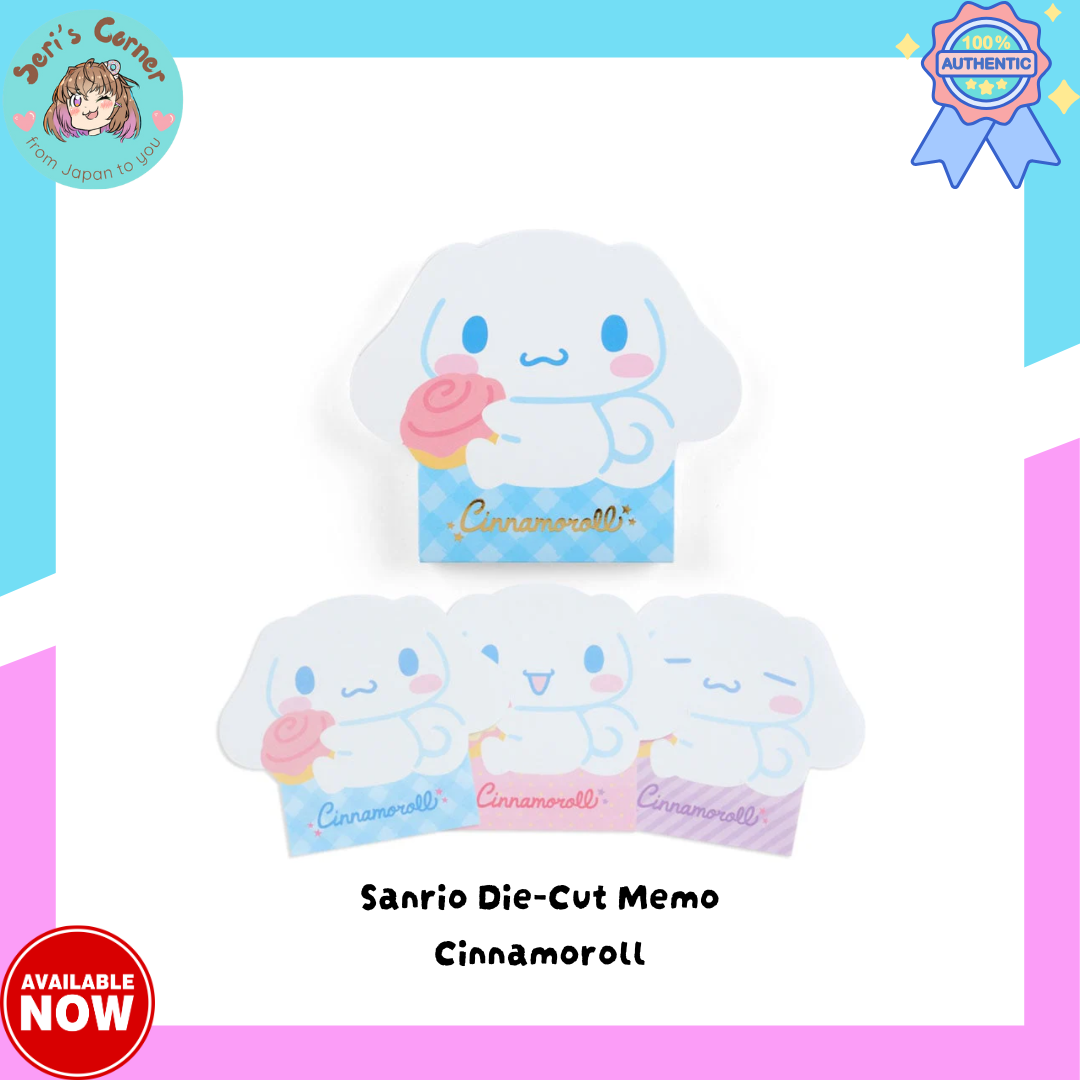 Sanrio Japan Die-Cut Memo