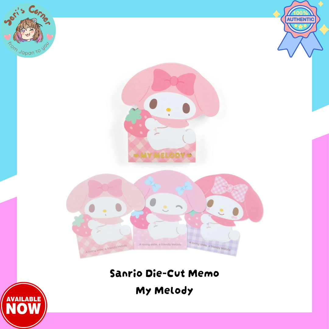 Sanrio Japan Die-Cut Memo