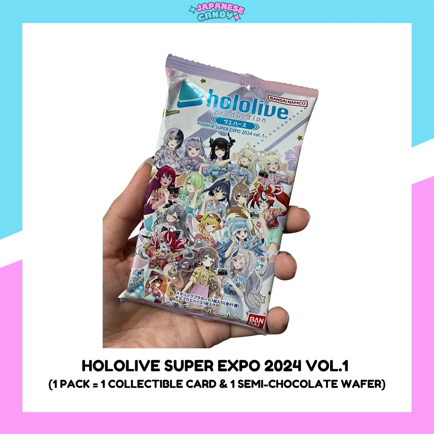 BANDAI Hololive Super Expo 2024 Vol.1 Wafers Cards