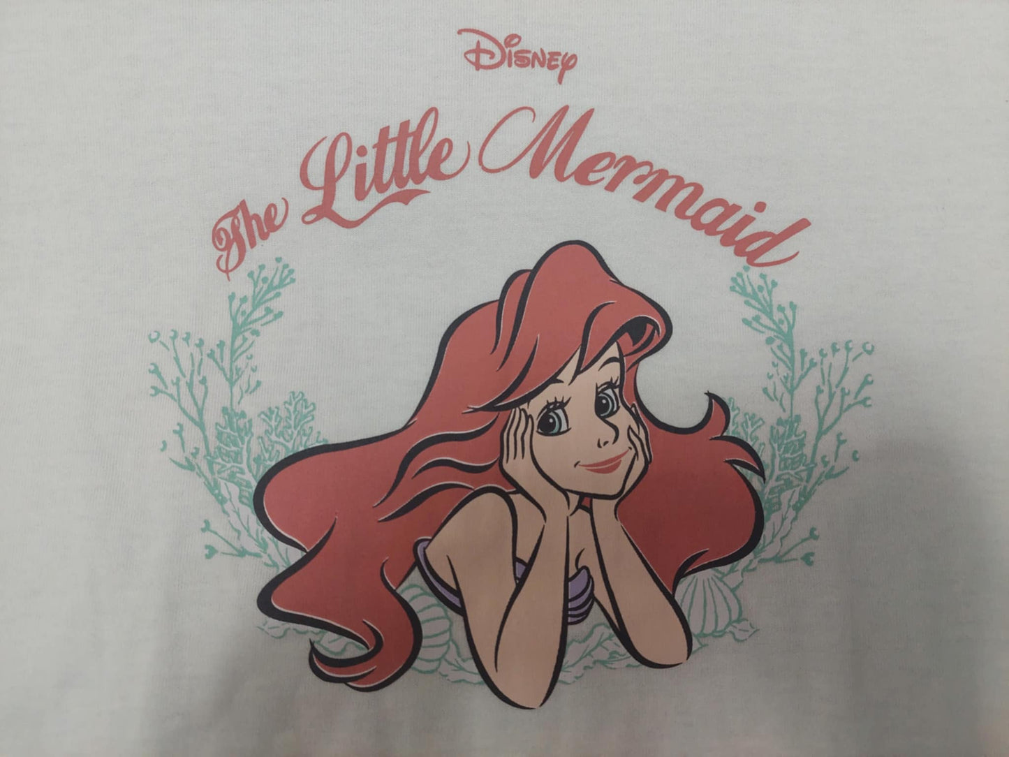 Disney's The Little Mermaid White Shirt (MEDIUM)