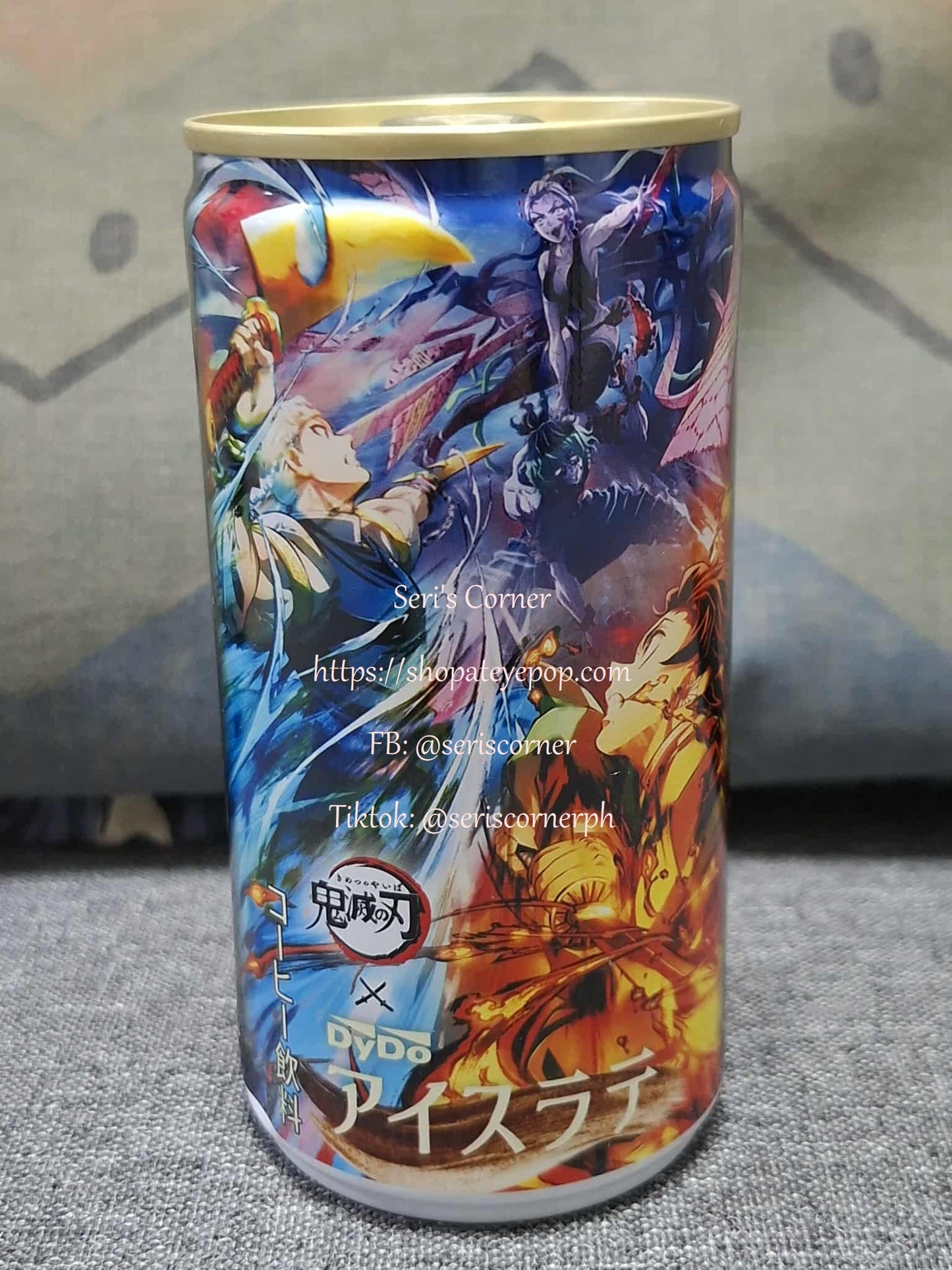 DyDo x Kimetsu No Yaiba Iced Latte Limited Edition [sold per can]