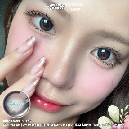 Pink Angel Black