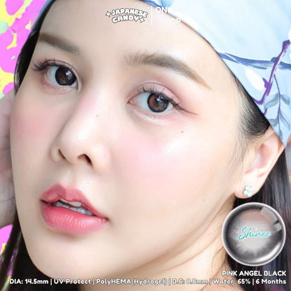 Pink Angel Black