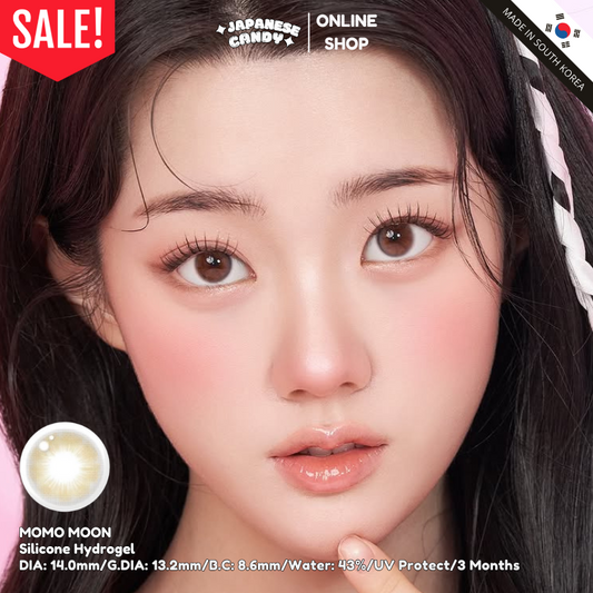 3 Months MoMo Moon Brown Silicone Hydrogel