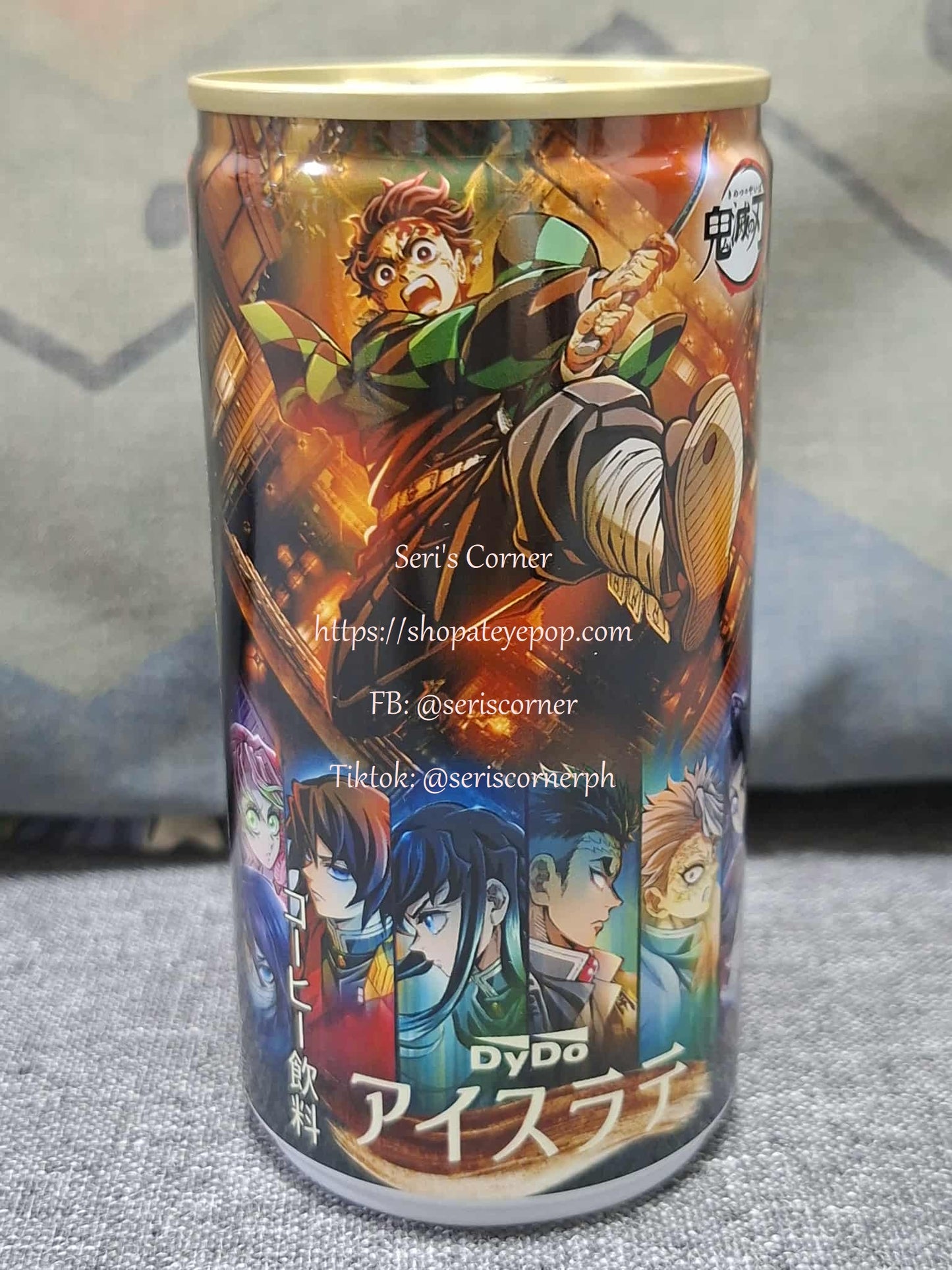 DyDo x Kimetsu No Yaiba Iced Latte Limited Edition [sold per can]