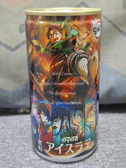 DyDo x Kimetsu No Yaiba Iced Latte Limited Edition [sold per can]