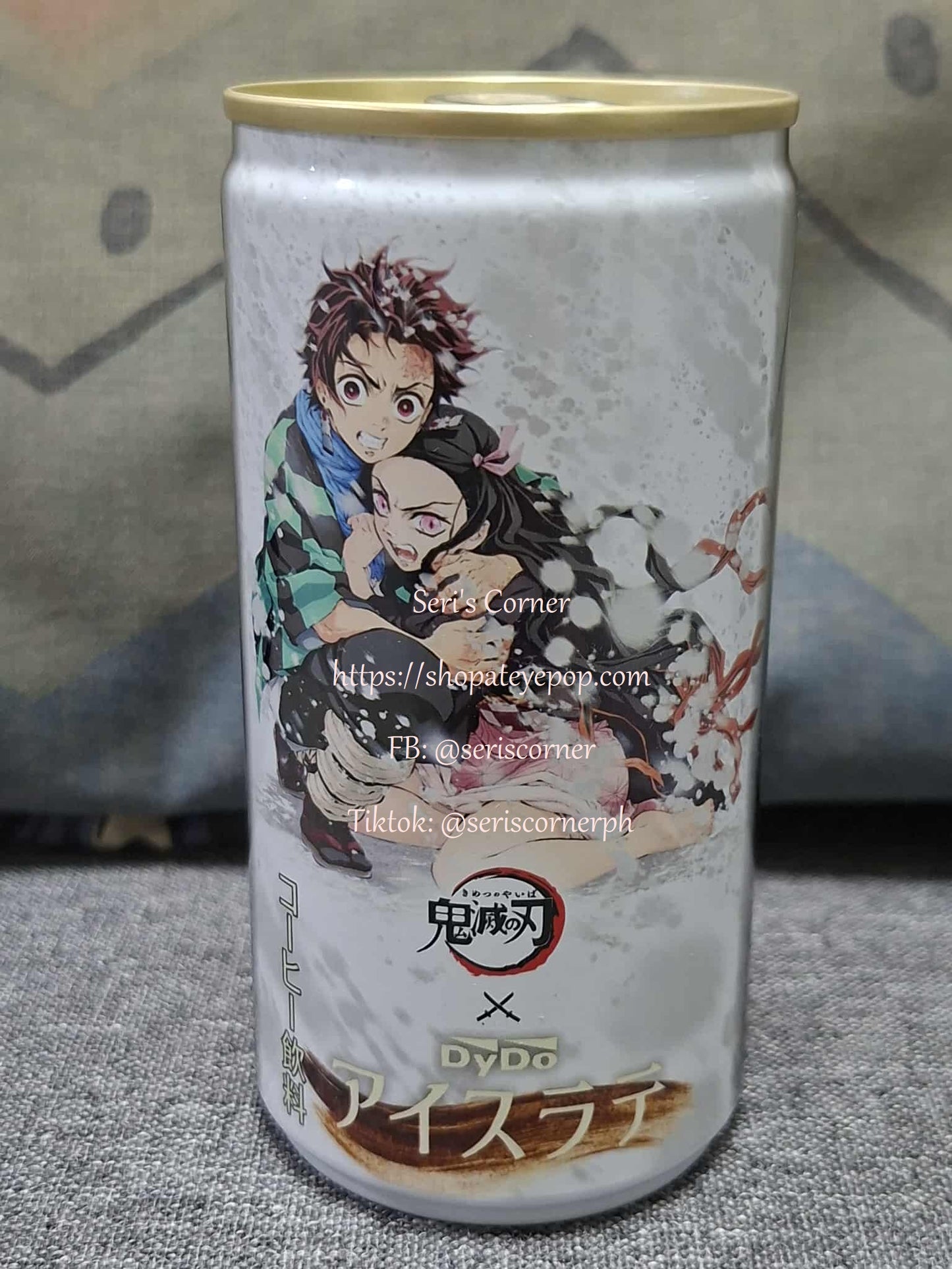 DyDo x Kimetsu No Yaiba Iced Latte Limited Edition [sold per can]
