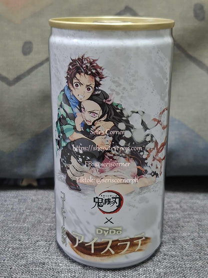DyDo x Kimetsu No Yaiba Iced Latte Limited Edition [sold per can]