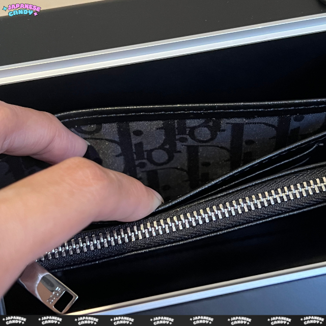 CD x R I M O W A Classic Black Personal Clutch On Strap