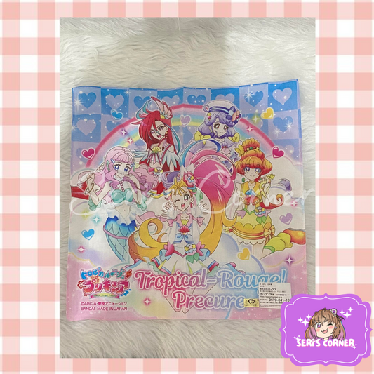 Tropical-Rouge Precure handkerchief from Japan