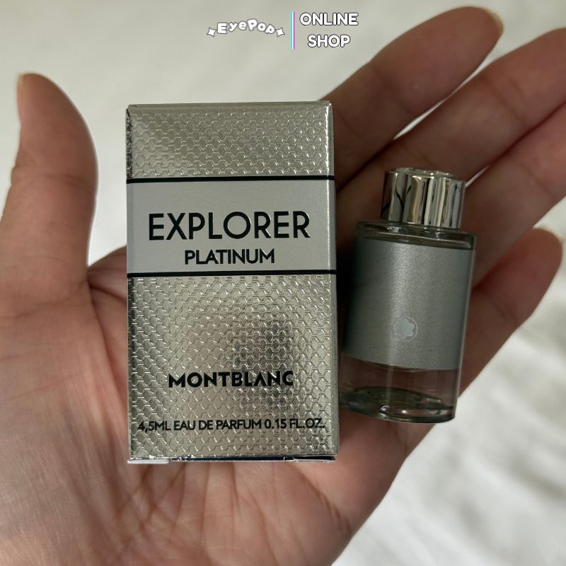 Montblanc Explorer Platinum Eau de Parfum For Men Mini 4.5ml